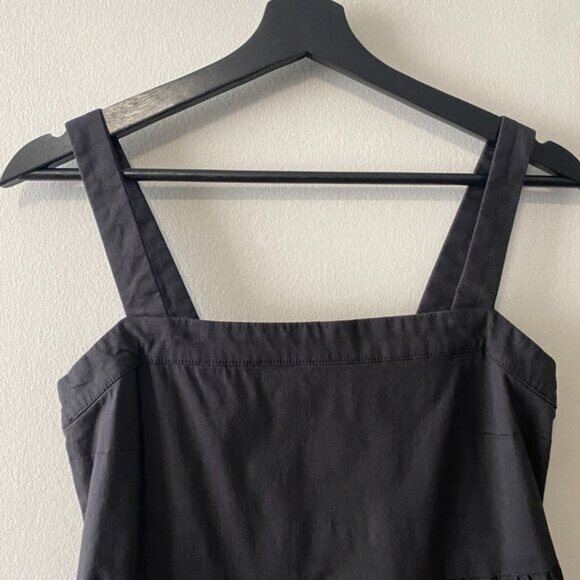 Tentree Black Ectretch Cotton Tiered Dress - Picture 5 of 10